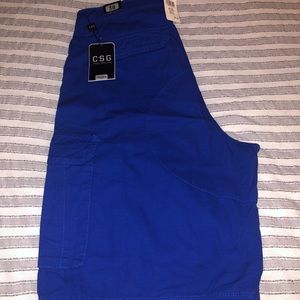 Brand new CSG men’s cargo shorts